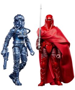 Star Wars Episode Vi Black Series Carbonized Action Figura 2-pack Emperor's Royal Guard & Tie Fighter Pilot Esclusiva 15 Cm