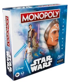 Star Wars Gioco Da Tavolo Monopoly Light Side Edition *english Version* Hasbro