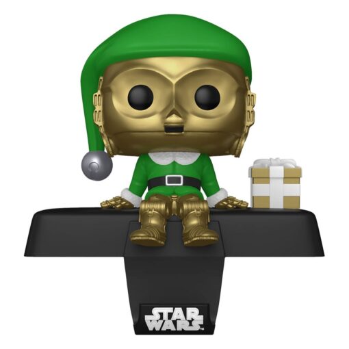 Star Wars Pop! Edge-sitter Figura C-3po 9 Cm Funko