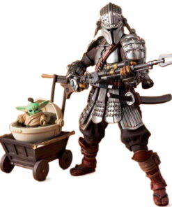 Star Wars Ronin Mandalorian Beskar Armor & Grogu Figura 18cm Tamashii Nations