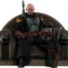 Star Wars The Mandalorian Action Figura 1/6 Boba Fett (repaint Armor) E Throne 30 Cm Hot Toys