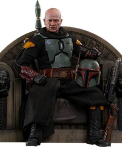 Star Wars The Mandalorian Action Figura 1/6 Boba Fett (repaint Armor) E Throne 30 Cm Hot Toys