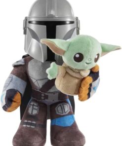 Star Wars The Mandalorian Peluche Figura The Mandalorian 27 Cm Mattel