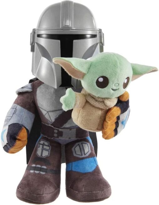 Star Wars The Mandalorian Peluche Figura The Mandalorian 27 Cm Mattel