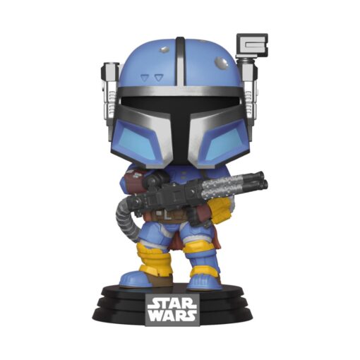 Star Wars The Mandalorian Pop! Tv Vinile Figura Heavy Infantry Mandaloria 9 Cm Funko