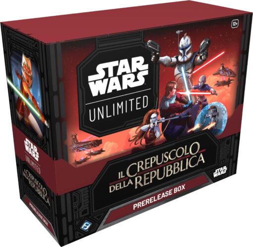 Star Wars: Unlimited Crepuscolo della Repubblica Prerelease Box (ITA)