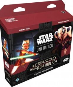 Star Wars: Unlimited Crepuscolo della Repubblica Starter Set 2 Giocatori (ITA)