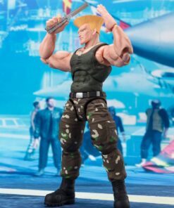 Street Fighter S.h. Figuarts Action Figura Guile -outfit 2- 16 Cm Bandai Tamashii Nations