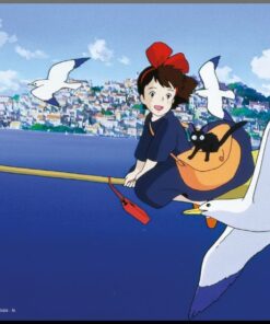 STUDIO GHIBLI KIKI DELIVERY SERVICE WOOD PANEL POSTER