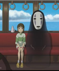 STUDIO GHIBLI SPIRITED AWAY WOOD PANEL POSTER