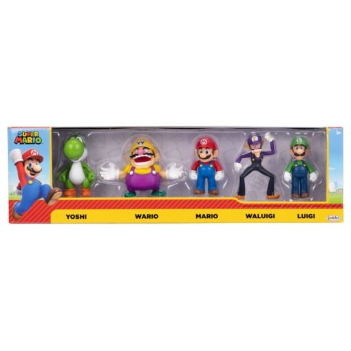 Super Mario Bros blister 5 figures 6cm Jakks Pacific