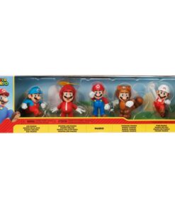 Super Mario Bros blister 5 figures 6cm Jakks Pacific