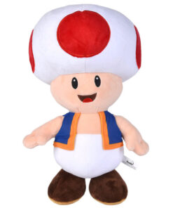 Super Mario Bros Toad Peluche 40cm Simba