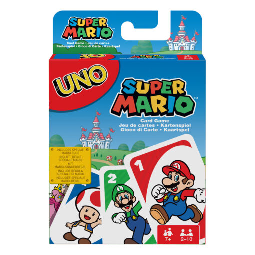 Super Mario Carte Gioco Uno Mattel