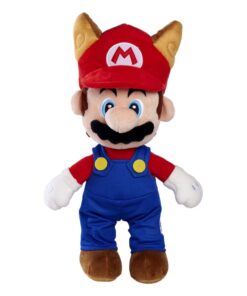 Super Mario Peluche Figura Tanuki Mario 30 Cm Simba