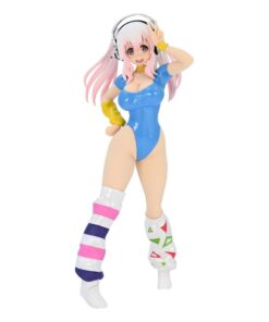 Super Sonico Pvc Statua Super Sonico Concept Figura 80's/another Color/blue Ver. 18 Cm Furyu