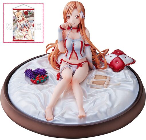 Sword Art Online Pvc Statua 1/7 Asuna Negligee Ver. Kadokawa Special Set 15 Cm Kadokawa