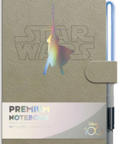 TACCUINO A5 + PENNA STAR WARS SPADA LASER LUKE SKYWALKER STAR WARS - CANCELLERIA/SCUOLA