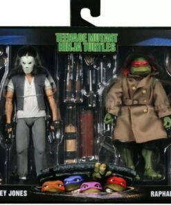 Tartarughe Ninja Action Figure 2-Pack Casey Jones & Raffaello 18 Cm Neca