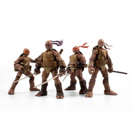 Tartarughe Ninja Bst Axn Action Figures 4-pack Zombie Turtle (idw Comics) 13 Cm The Loyal Subjects