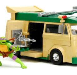 Tartarughe Ninja Diecast Model 1/24 Donatello & Party Wagon Jada Toys