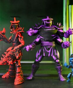 Tartarughe Ninja (mirage Comics) Action Figures Shredder Clones Box Set 18 Cm Neca