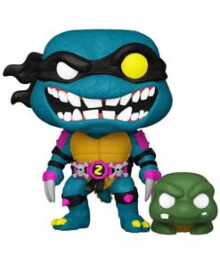 Tartarughe Ninja Pop! Television Figure Vinile Slash & Slash Pre-Mutazione 9 Cm