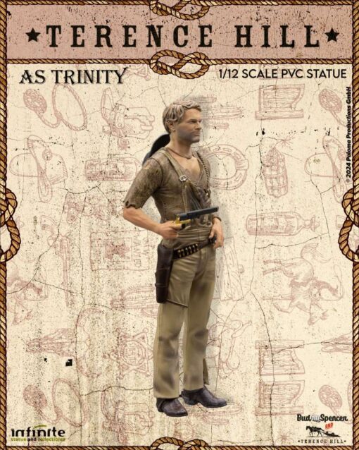 Terence Hill As Trinity 1/12 Pvc Statua Statua Infinite Statue