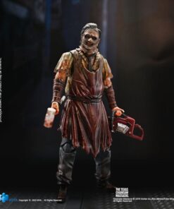 Texas Chainsaw Massacre (2003) Exquisite Mini Action Figura 1/18 Thomas Hewitt Slaughter Version 11 Cm Hiya Toys