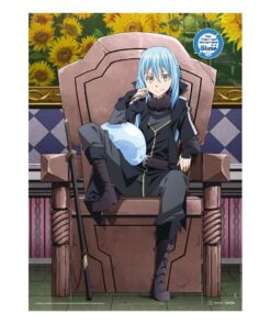 That Time I Got Reincarnated As A Slime Fabric Poster Demon Lord Rimuru 84 X 118 Cm POPbuddies