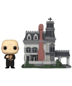 The Addams Family Pop! Town Vinile Figura Addams Home W/uncle Fester 9 Cm Funko