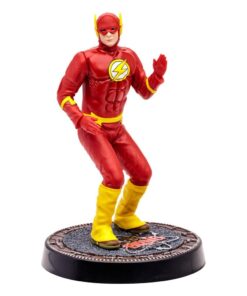 The Big Bang Theory Sheldon Cooper in Costume da Flash 15 Cm Scatola Rovinata