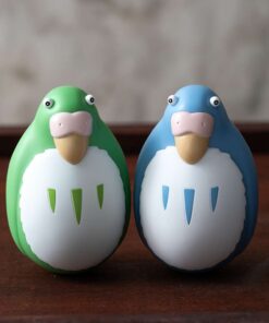 THE BOY&THE HERON BLUE&GREEN PARAKEET FI Figura Studio Ghibli