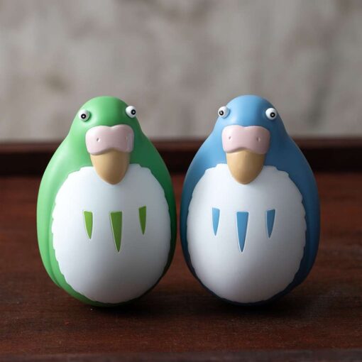 THE BOY&THE HERON BLUE&GREEN PARAKEET FI Figura Studio Ghibli