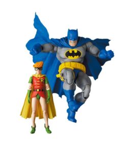 The Dark Knight Returns MAF EX Action Figures Batman Blue Version & Robin 11- 16 Cm Medicom