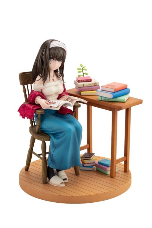 The Idolmaster Cinderella Girls Pvc Statua 1/8 Fumika Sagisawa -off Stage- 17 Cm Kotobukiya