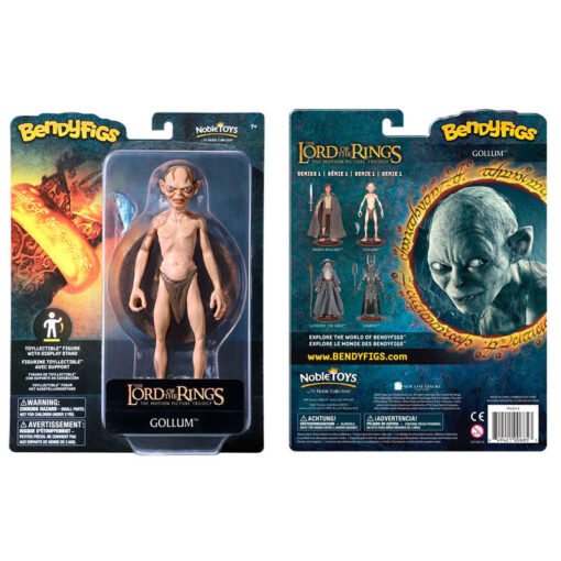 The Il Signore Degli Anelli Gollum Bendyfigs Malleable Figura 19cm Noble Collection