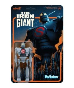 The Iron Gigante Reaction Super Iron Gigante Action Figura Super 7