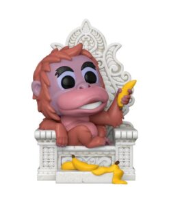 The Jungle Book Pop! Deluxe Vinile Figura King Louie On Throne 13 Cm Funko