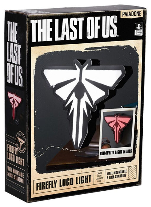 The Last of Us Lampada Logo Fireflies 27.5 Cm Paladone Lampade