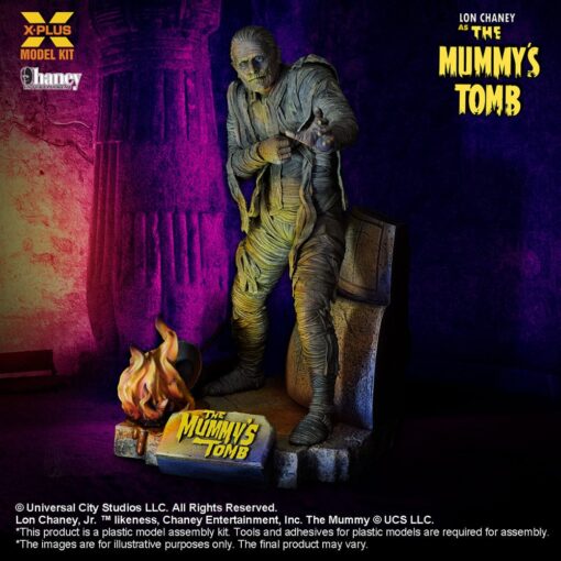 The Mummy´s Tomb Plastica Model Kit 1/8 Lon Chaney Jr. As Mummy 23 Cm X-plus