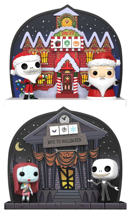 The Nightmare Before Christmas Pop! Dual Side Countdown Halloween e Natale Funko