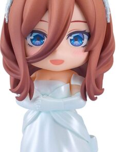 The Quintessential Quintuplets Nendoroid Action Figura Miku Nakano: Wedding Dress Ver. 10 Cm Good Smile Company