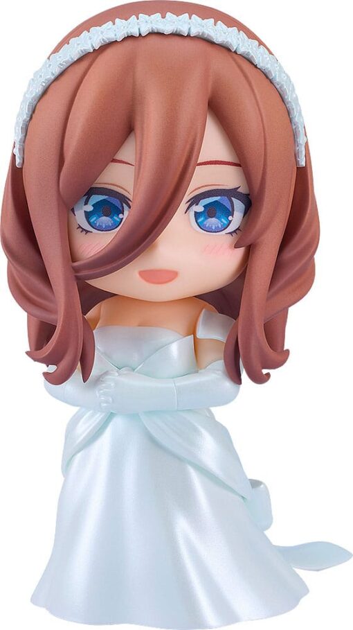 The Quintessential Quintuplets Nendoroid Action Figura Miku Nakano: Wedding Dress Ver. 10 Cm Good Smile Company