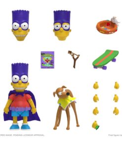 The Simpsons Ultimates Action Figura Bartman 18 Cm Super7