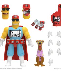 The Simpsons Ultimates Action Figura Duffman 18 Cm Super7