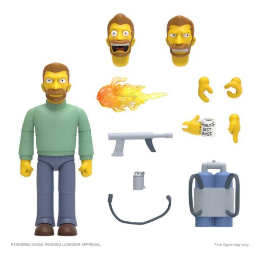 The Simpsons Ultimates Action Figura Hank Scorpio 18 Cm Super7