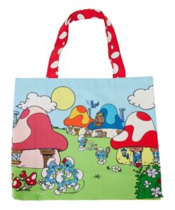 The Smurfs By Loungefly Tela Borsa Portatutto Village Life Loungefly