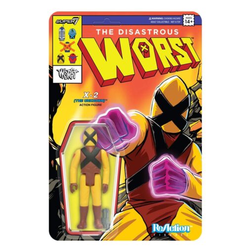 The Worst Reaction Action Figura Wave 05 Mutant Team X2 The Unknown 10 Cm Super7