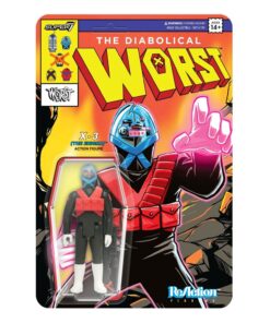 The Worst Reaction Action Figura Wave 05 Mutant Team X3 The Enigma 10 Cm Super7